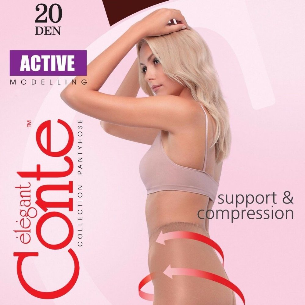 Conte Modelling Women's Tights - Active 20 Den